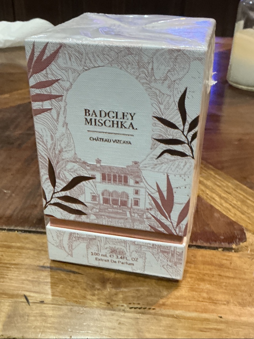 Badgley Mischka Chateau Vizcaya Extrait de Parfume Spray 3.4 oz Sealed